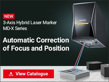 [NEW] 3-Axis Hybrid Laser Marker MD-X Series | Automatic Correction of ...