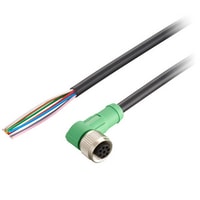 OP-87587 - Oil-resistant Power Cable, L-shaped, 5 m